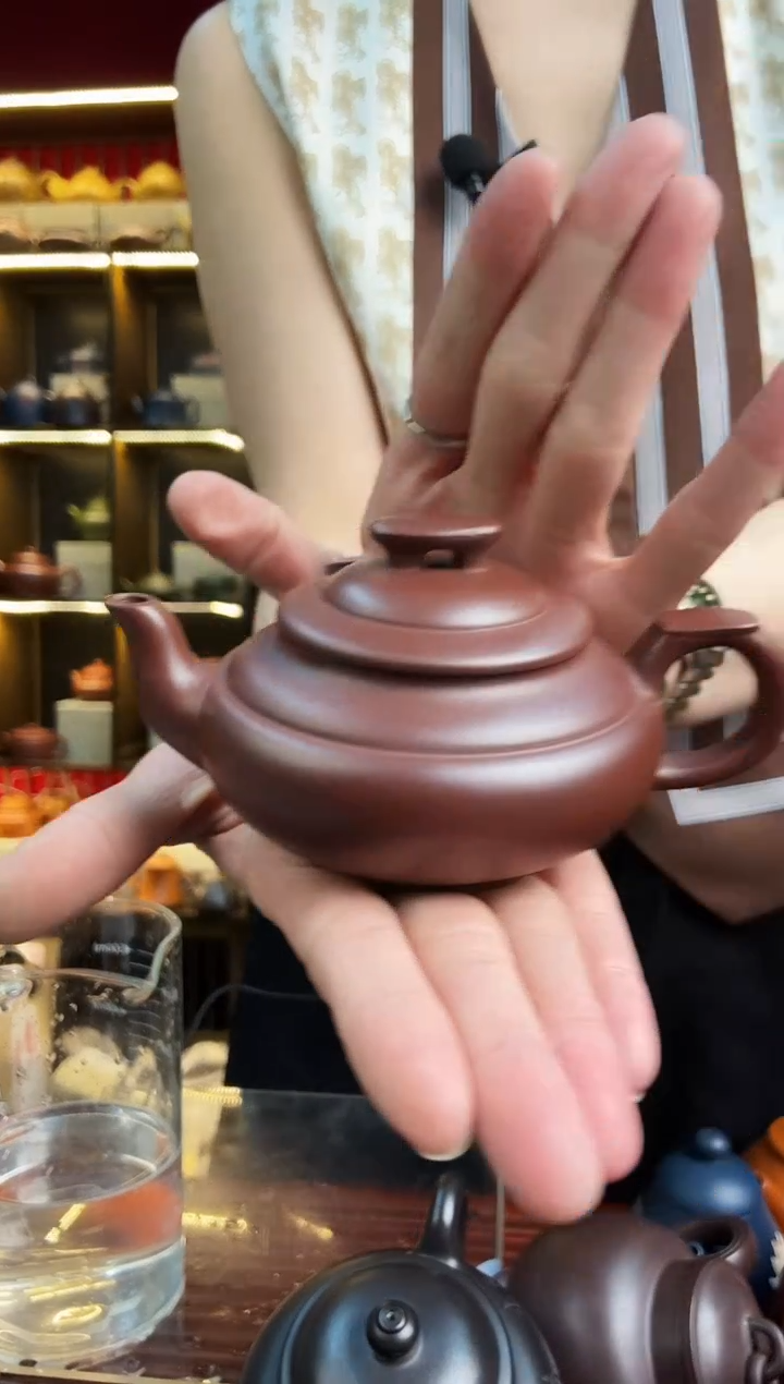 【闪购商品】紫砂茶壶上新桥石红全手工