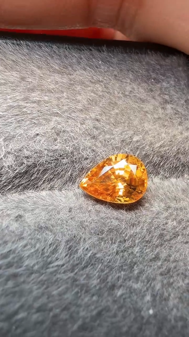 【闪购商品】石榴石（芬达石）裸石未镶嵌全净1.5ct-A658-1p