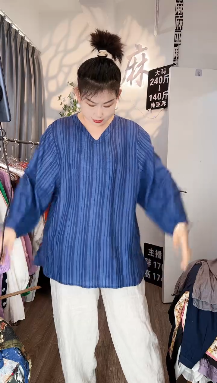亚麻大码女装系列。
