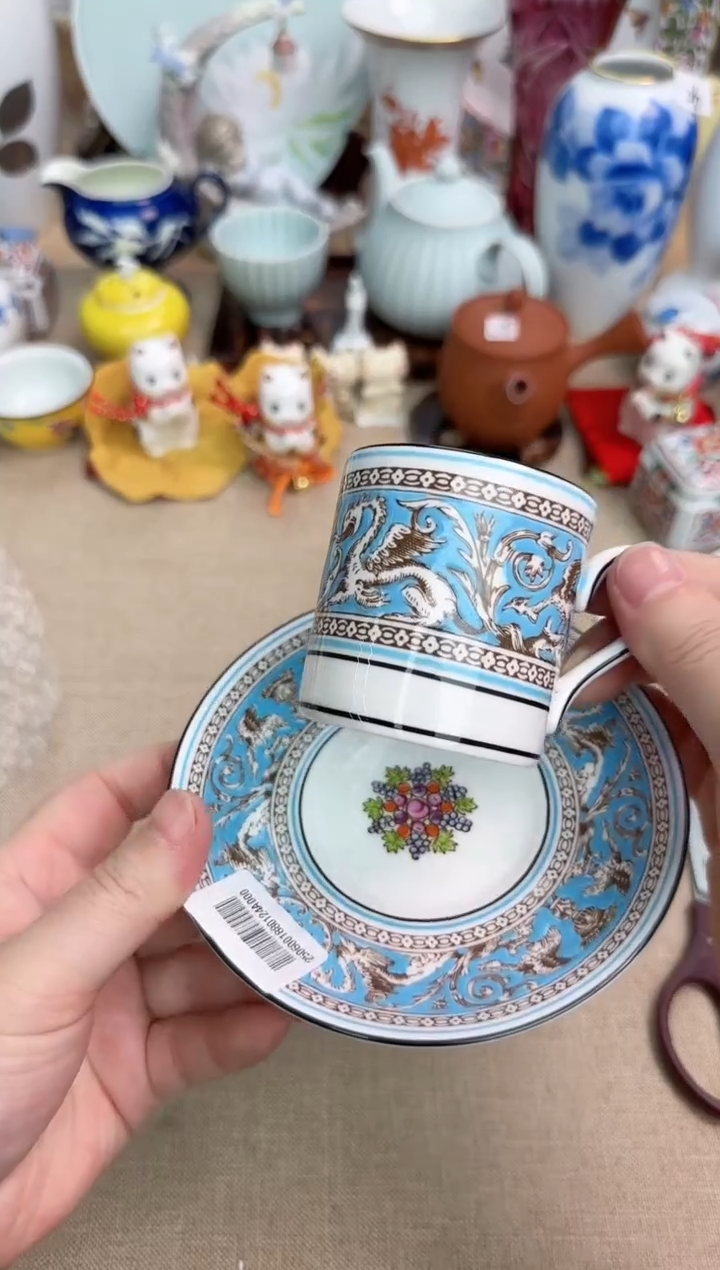 瓷片辰辰的瓷器好看到爆炸