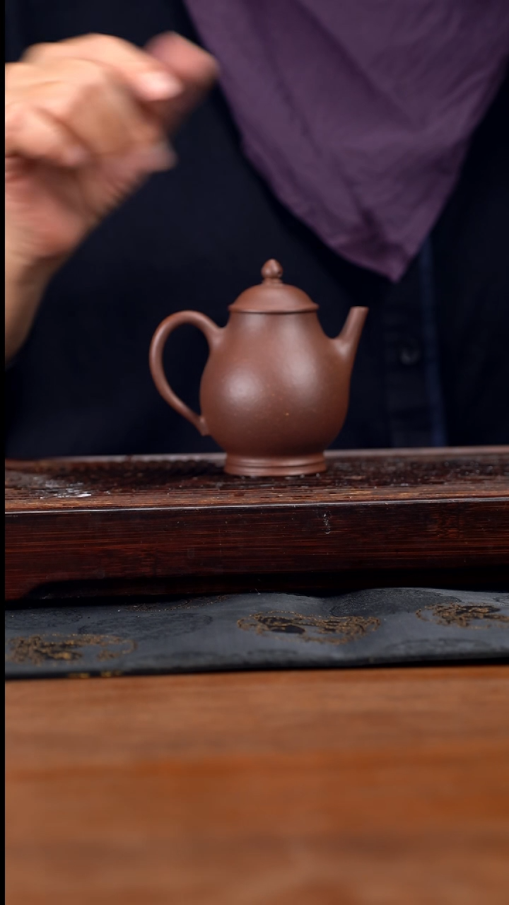 【闪购商品】紫砂茶壶160cc黄龙山原矿紫泥高潘11