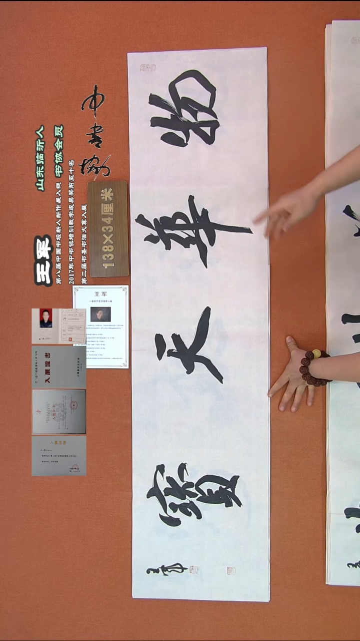 【闪购商品】书法153王军书法作品