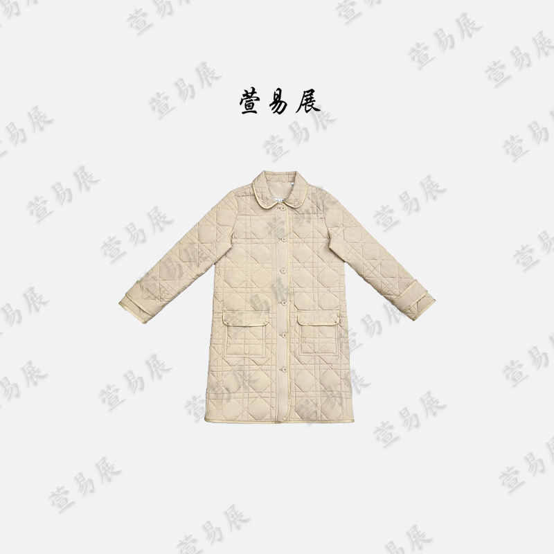 萱易展-轻奢高定藤格绗缝轻盈显瘦百搭棉服外套-WT091705