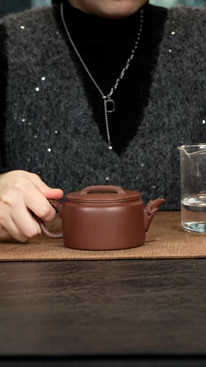 茶壶紫砂底槽清龙汉瓦280cc