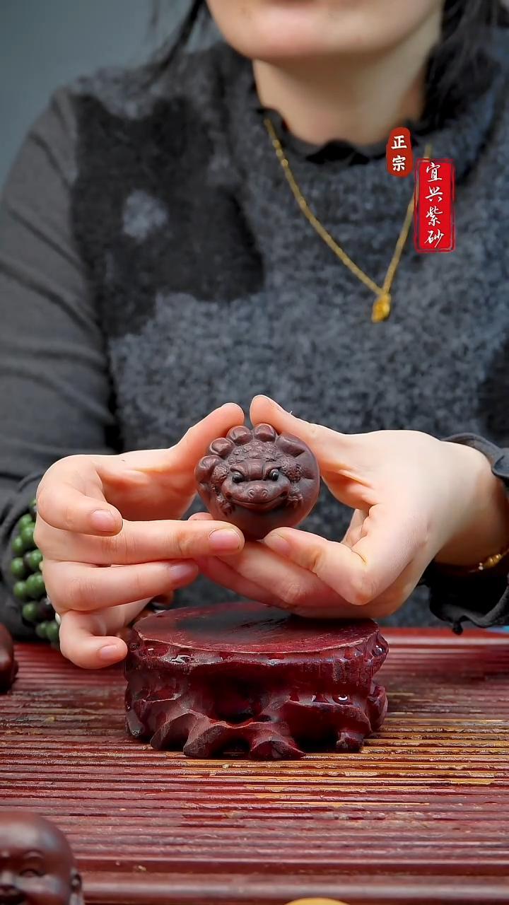 紫砂宜兴紫砂茶宠摆件