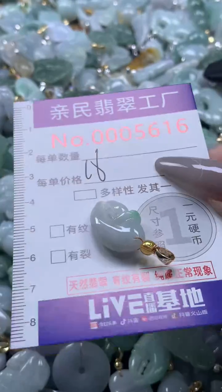 颈饰未镶嵌翡翠5616