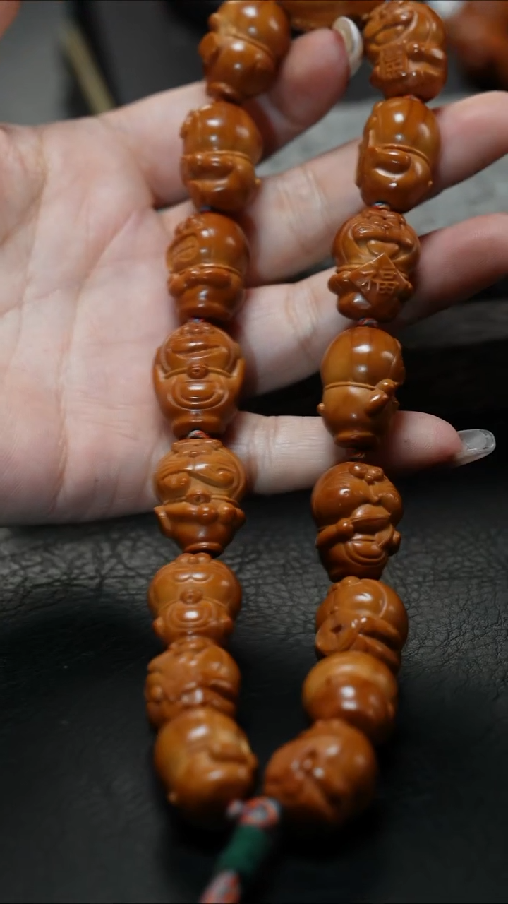 手串/手链橄榄核鱼子精品核文化