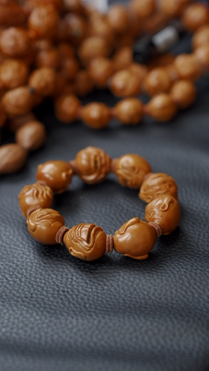 吊坠橄榄核整**条大嘴百态