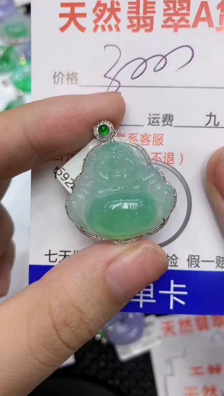 【闪购商品】翡翠颈饰18K金镶嵌111111111111