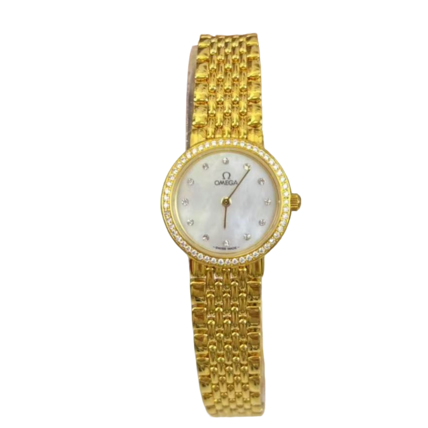 95新 Omega/欧米茄 石英腕表/后镶钻/szgb2/142