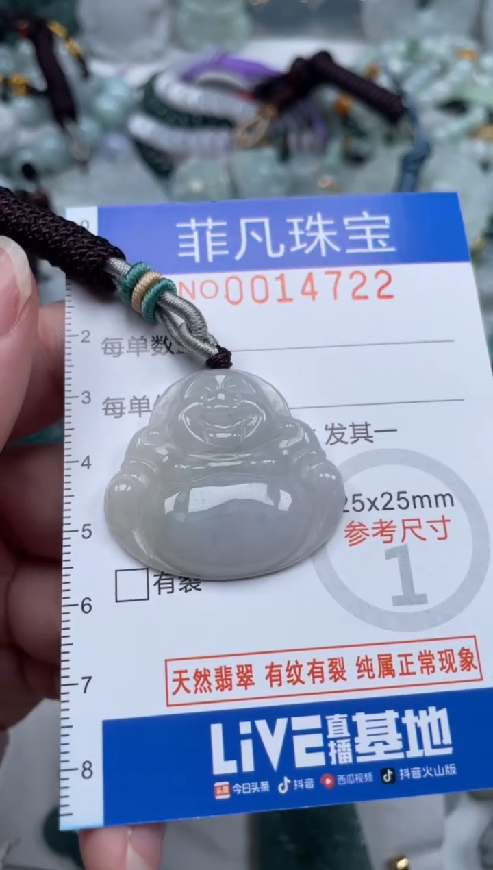 颈饰未镶嵌翡翠14722