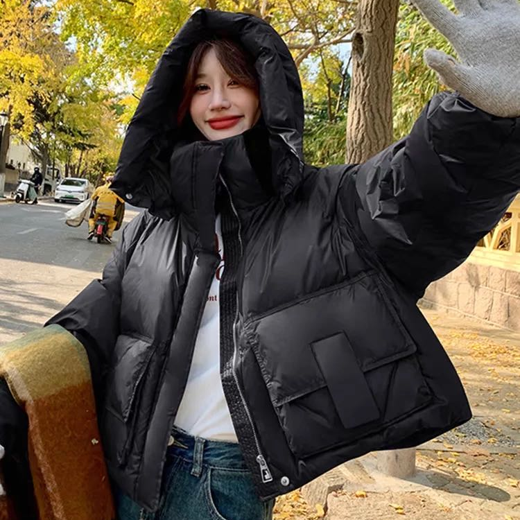 【菲菲专属】时尚新款韩版洋气白鸭绒女士羽绒服