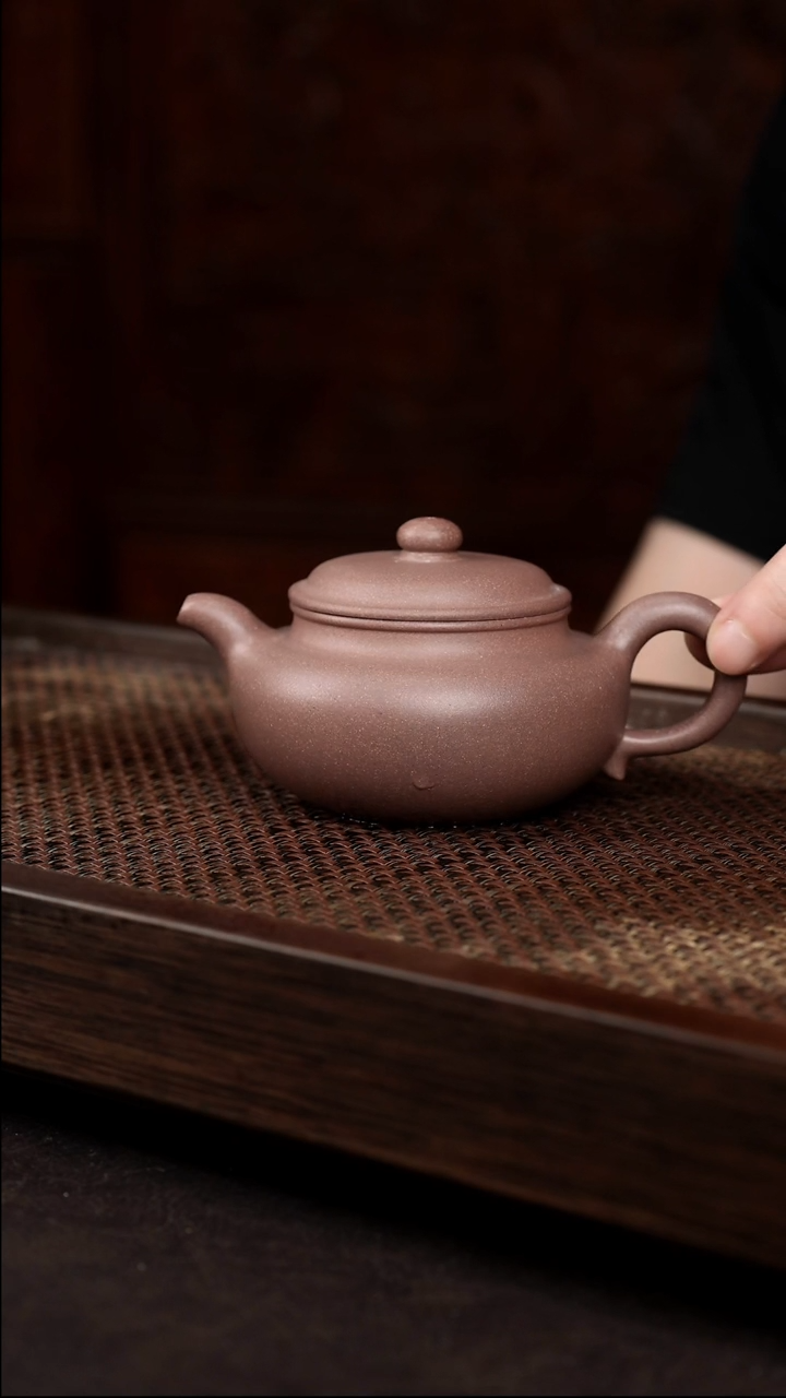 茶壶紫砂桃花泥仿古