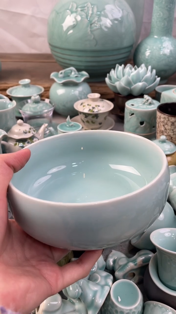 【闪购商品】特价福利 微瑕 慧仙青瓷