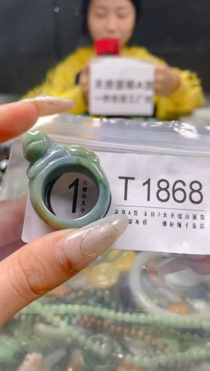 【闪购商品】翡翠颈饰未镶嵌21/T/翡翠A货一图一物