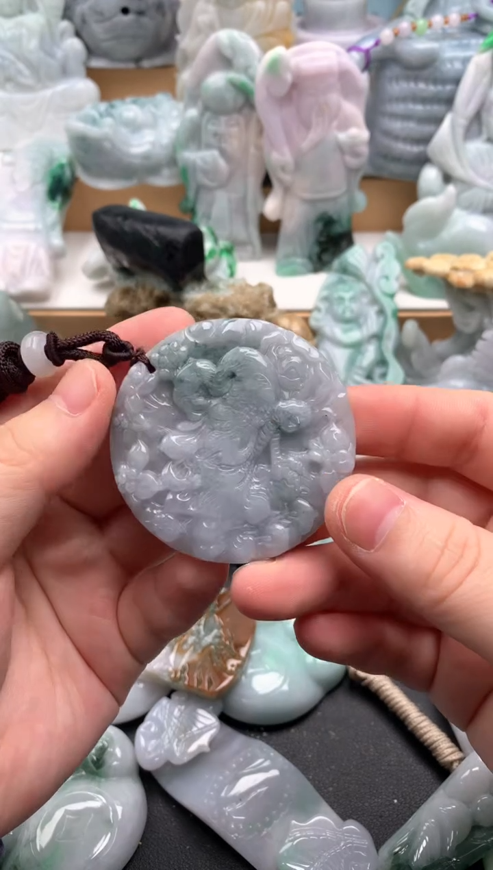 吊坠(不含链)未镶嵌翡翠1