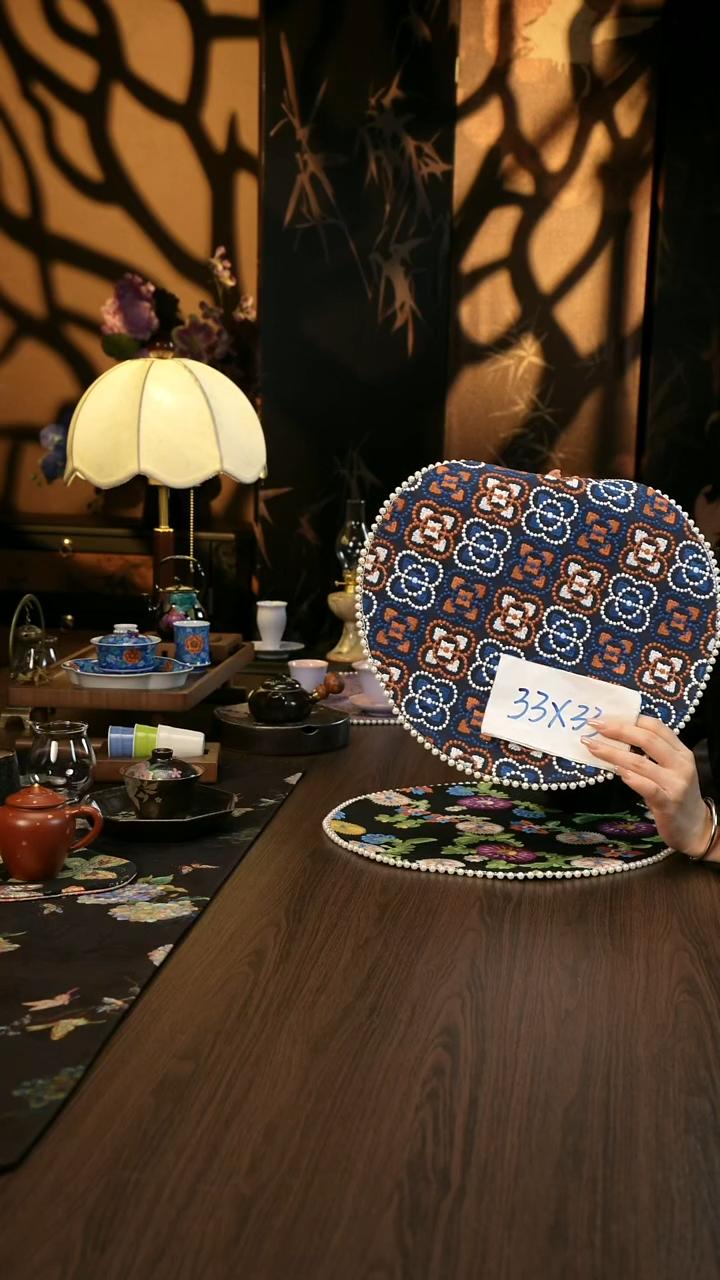 香云纱      茶席