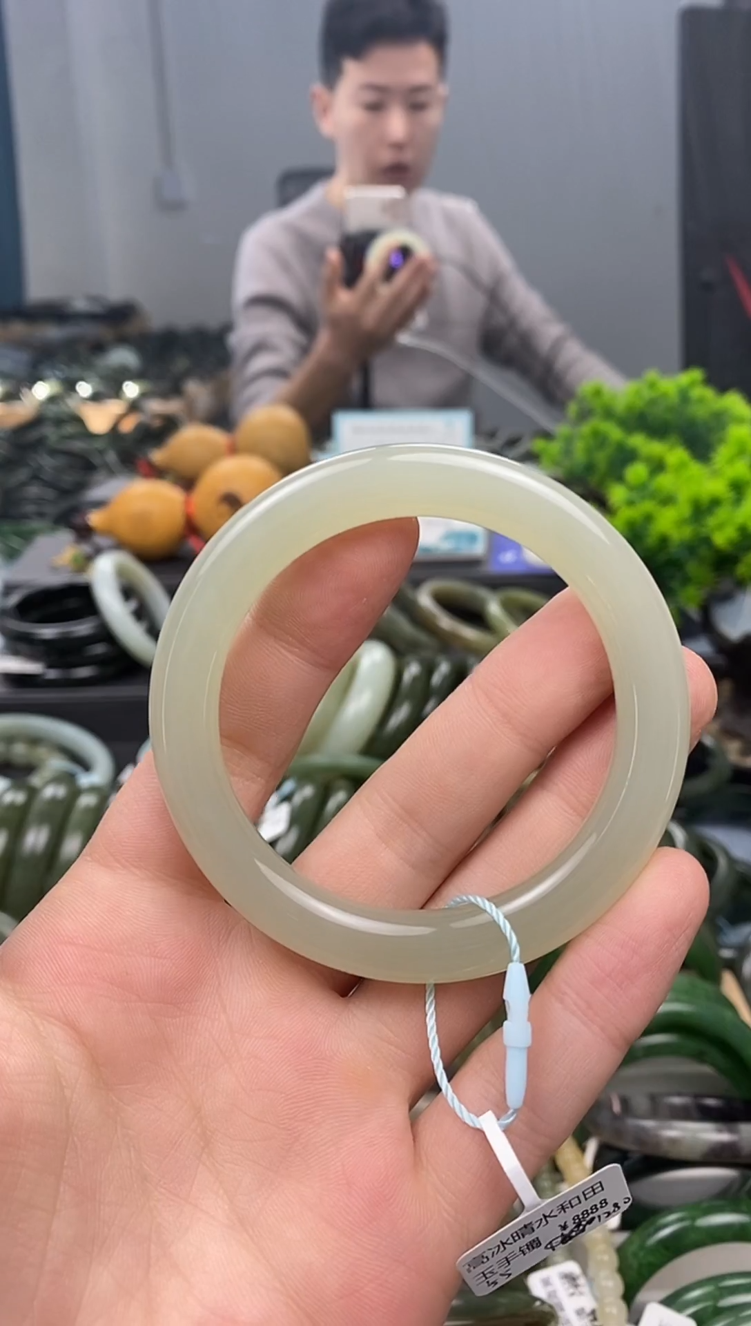 未镶嵌手镯和田玉55