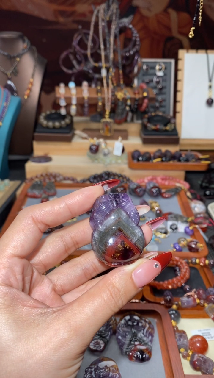 【闪购商品】水晶吊坠未镶嵌极光貔貅