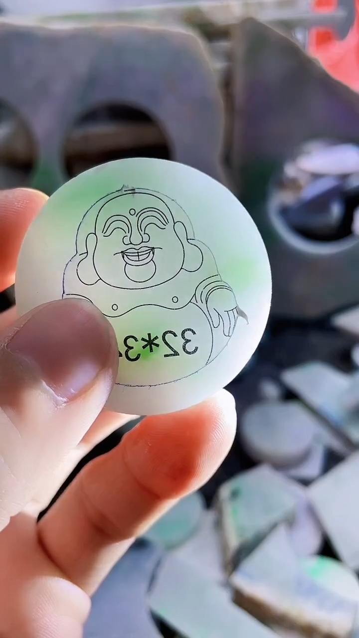 裸石翡翠天然A货翡翠板料