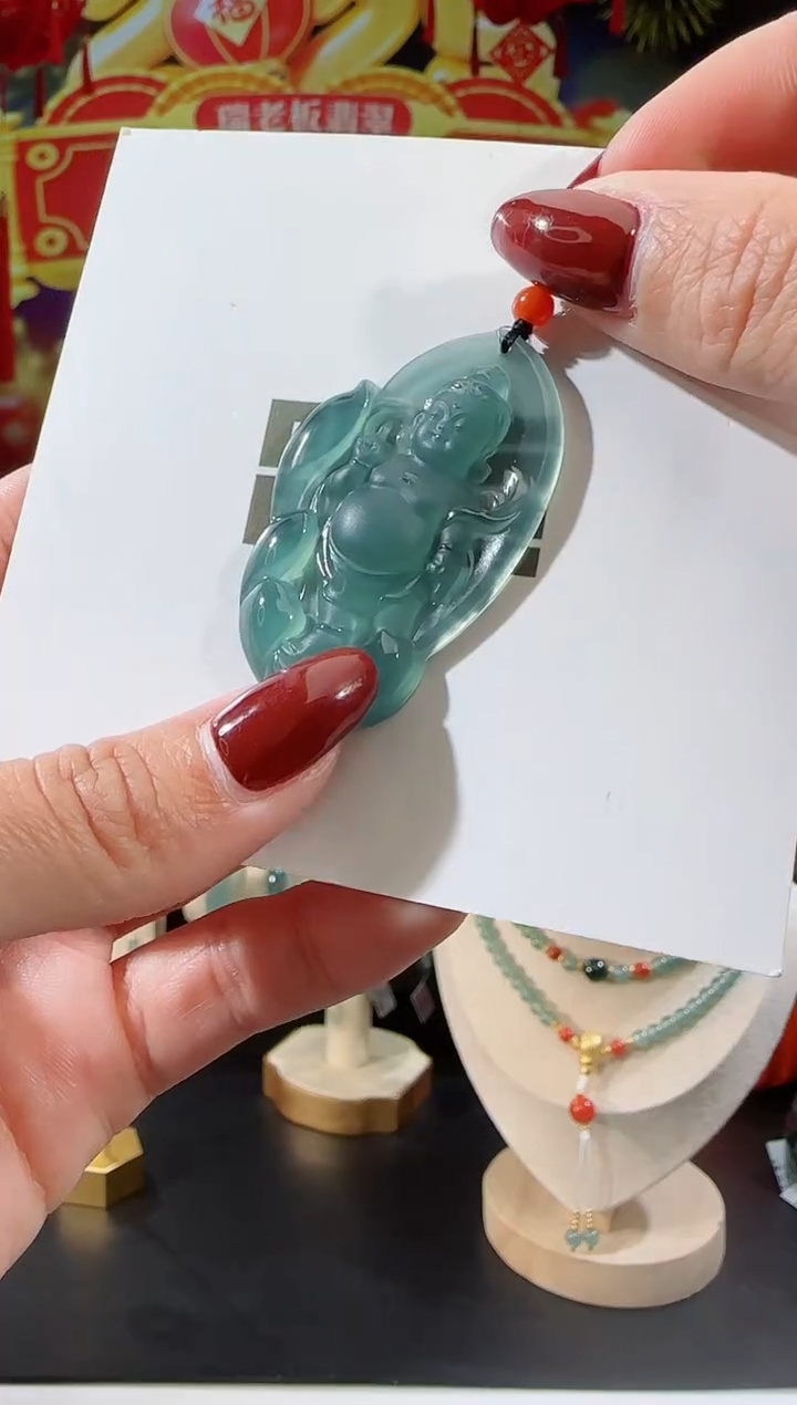 【闪购商品】翡翠吊坠(不含链)未镶嵌宝宝佛