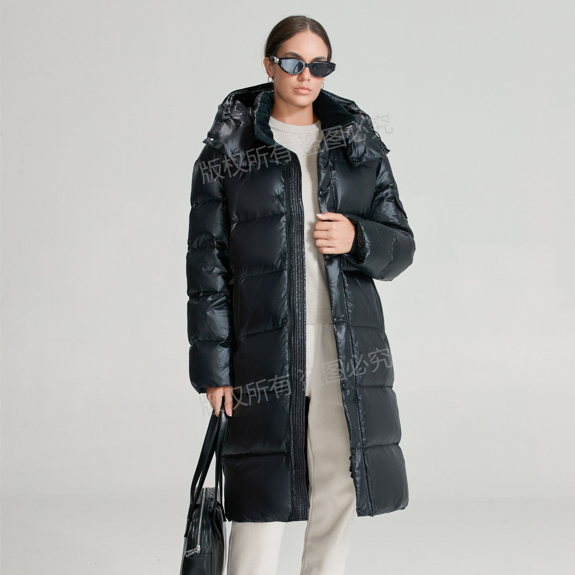 【安老板】清仓时尚百搭情侣款鹅绒服897