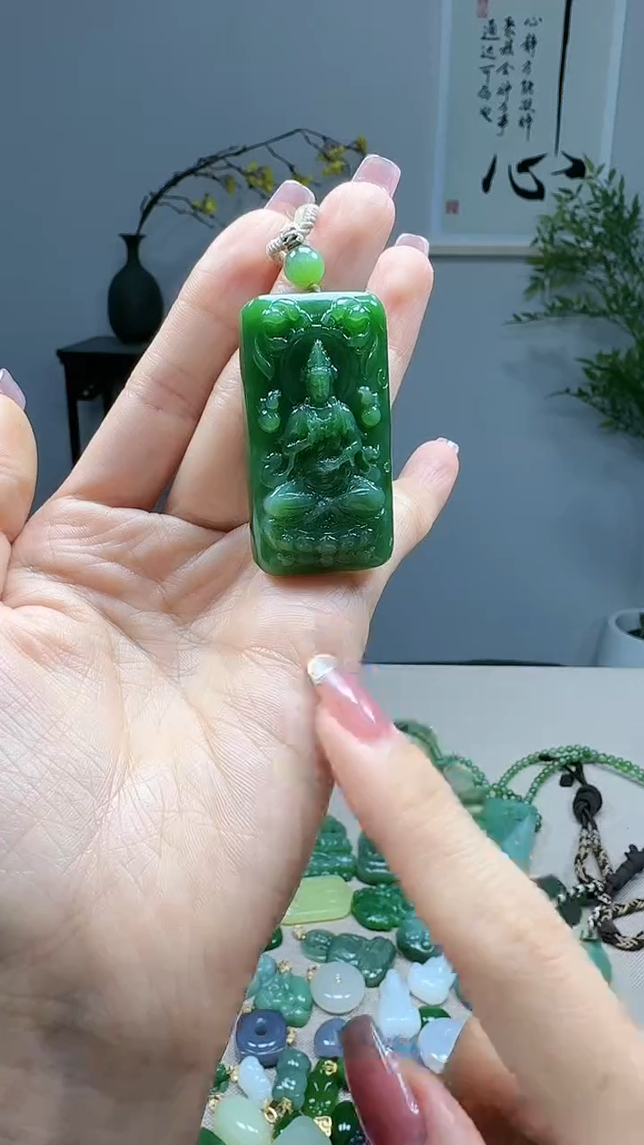 未镶嵌和田玉挂件1