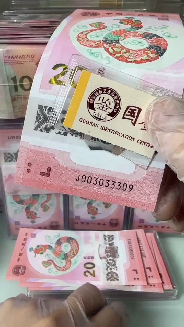 【闪购商品】塑料003033309-蛇钞单张！