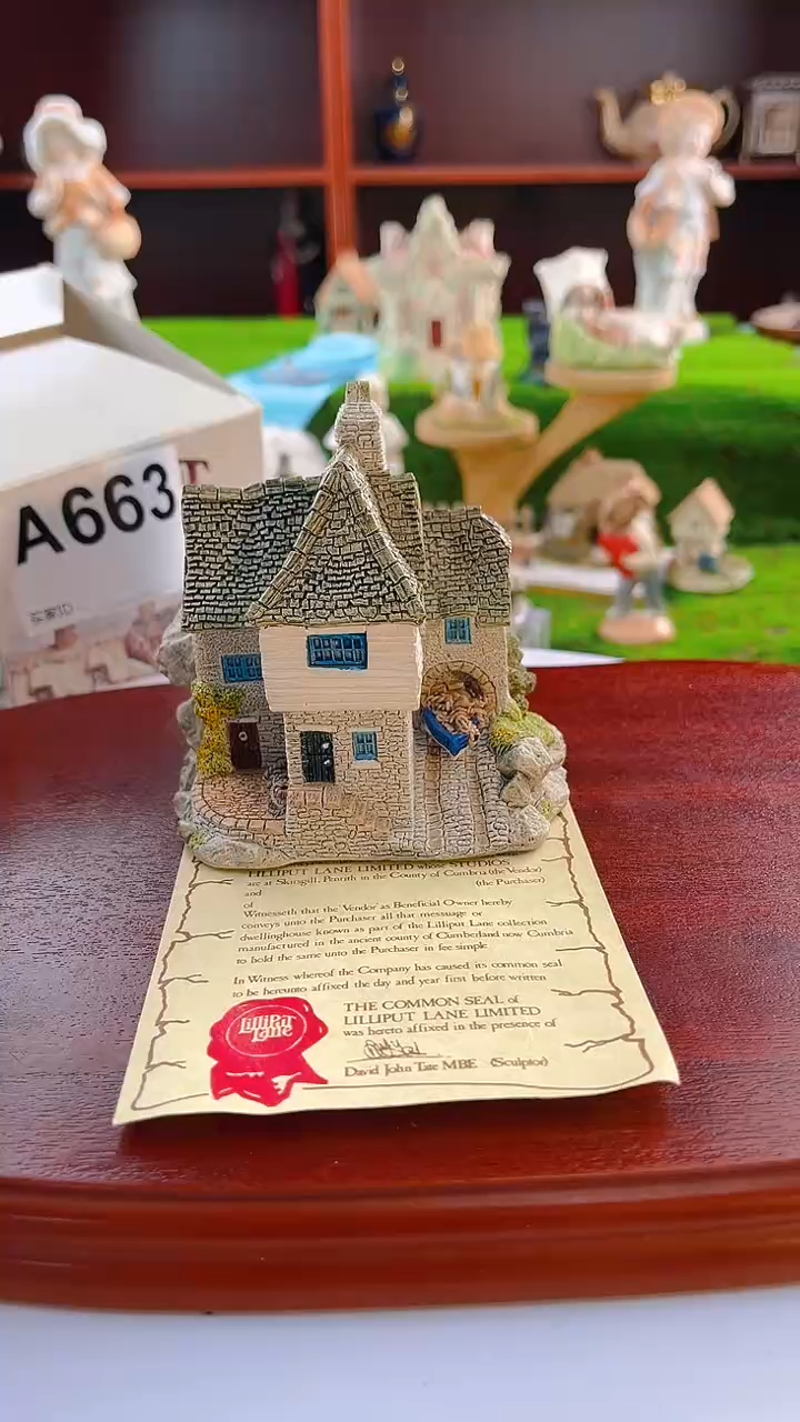 【闪购商品】紫砂茶宠liilliput中古小房子663