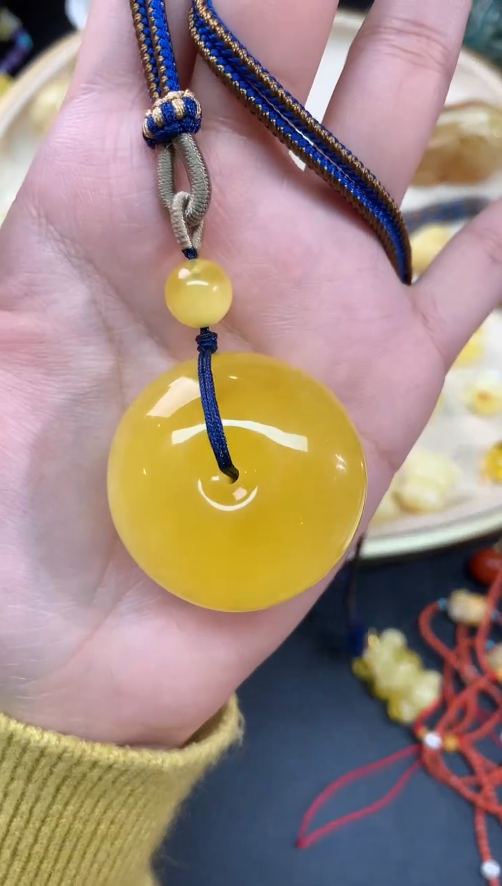 【闪购商品】蜜蜡裸石未镶嵌吊坠A69|2980