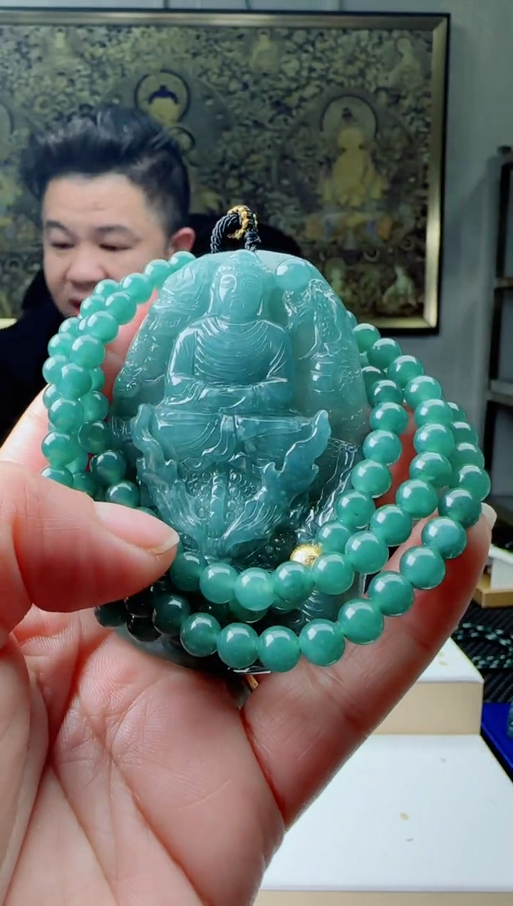 【闪购商品】翡翠颈饰未镶嵌1111111111