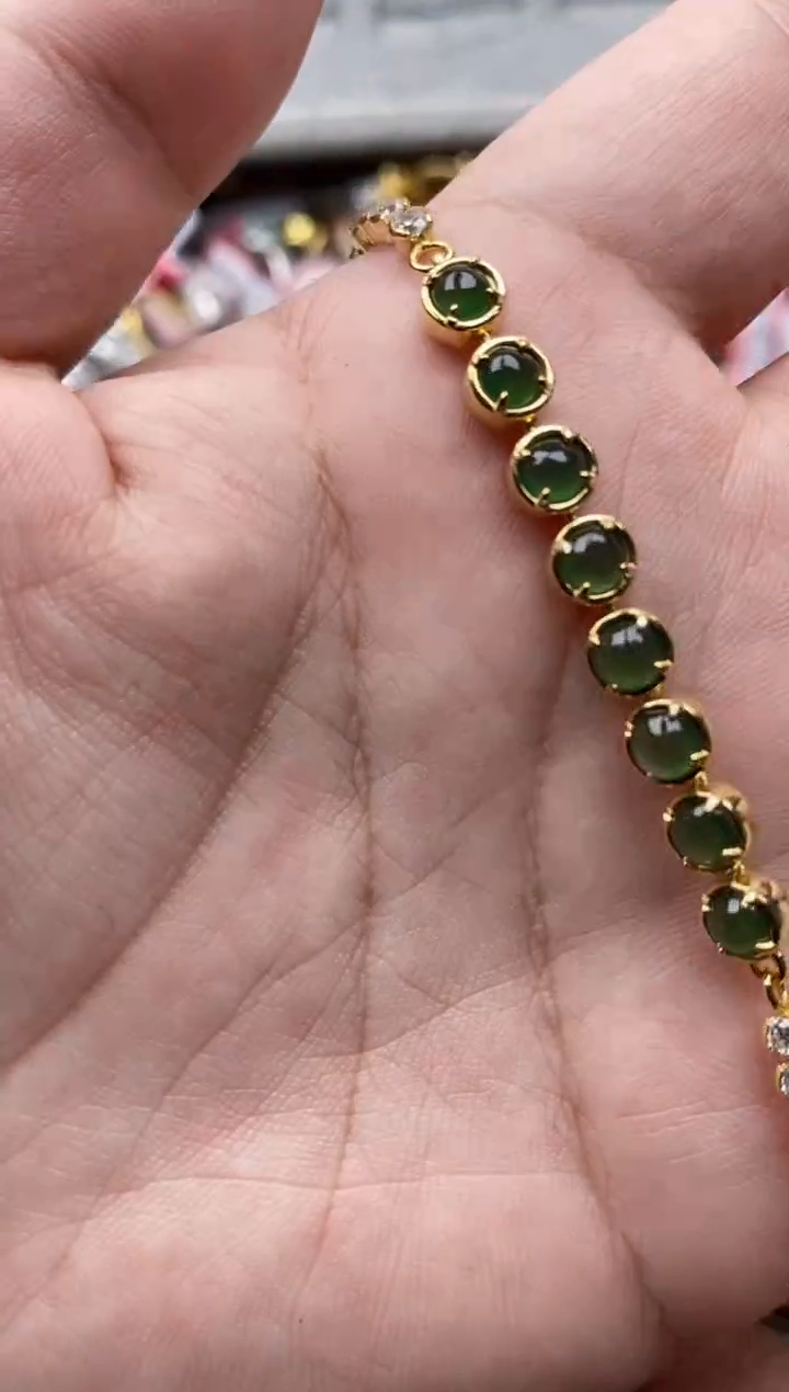 【闪购商品】翡翠戒指银S925镶嵌4444*---10