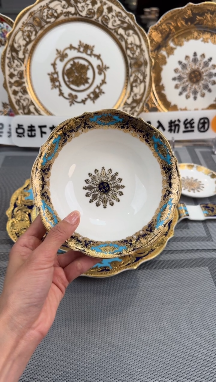【闪购商品】瓷片6寸水果碗 福利价