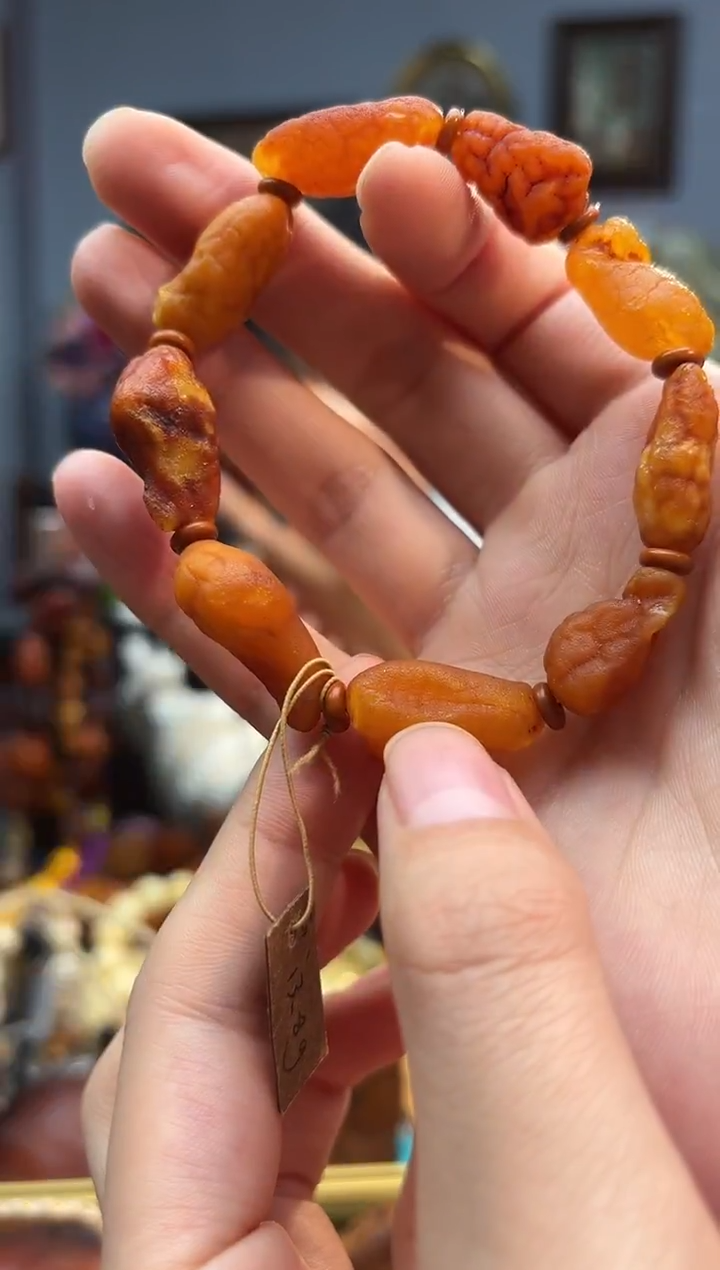 手串琥珀未镶嵌手串