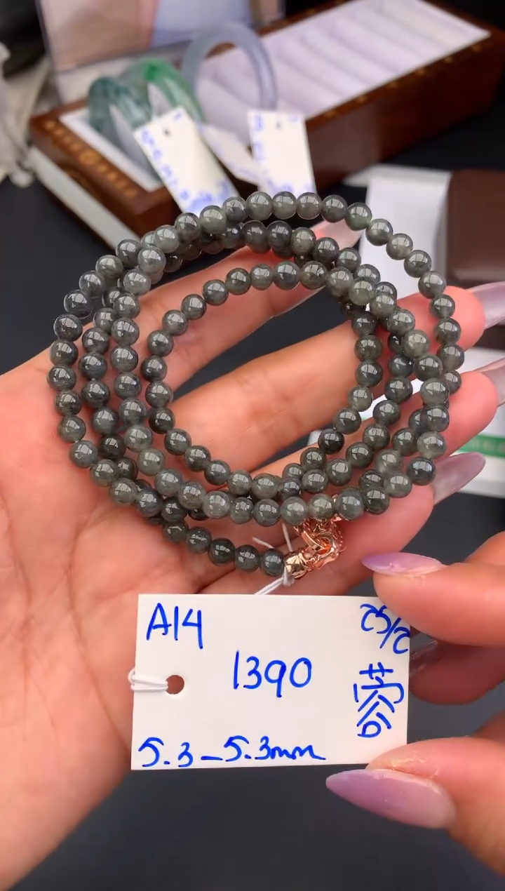 【闪购商品】翡翠手串未镶嵌珠串