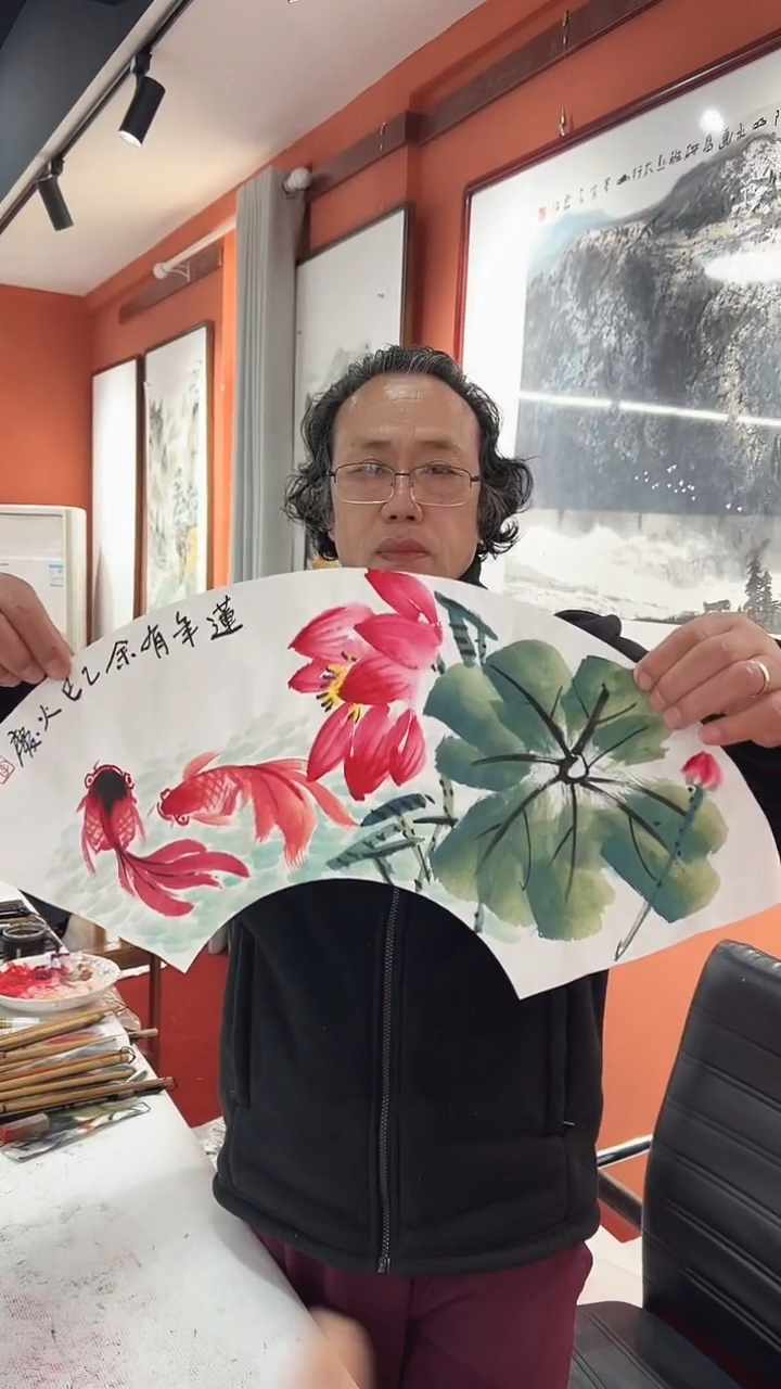 国画李火庆/国画/花鸟