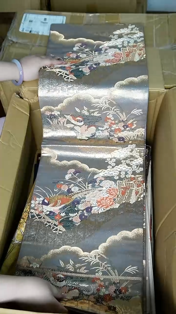 织绣4锦鸡枫叶流水