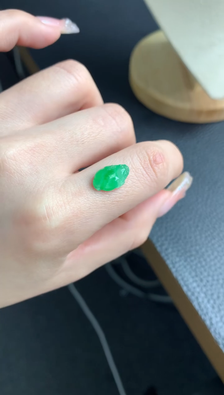 【闪购商品】定制翡翠未镶嵌三脚蟾