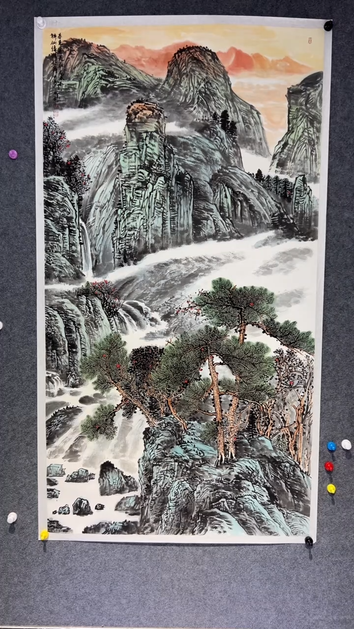 【闪购商品】国画刘彬老师国画作品