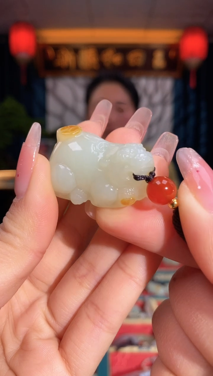 【闪购商品】和田玉颈饰未镶嵌貔貅