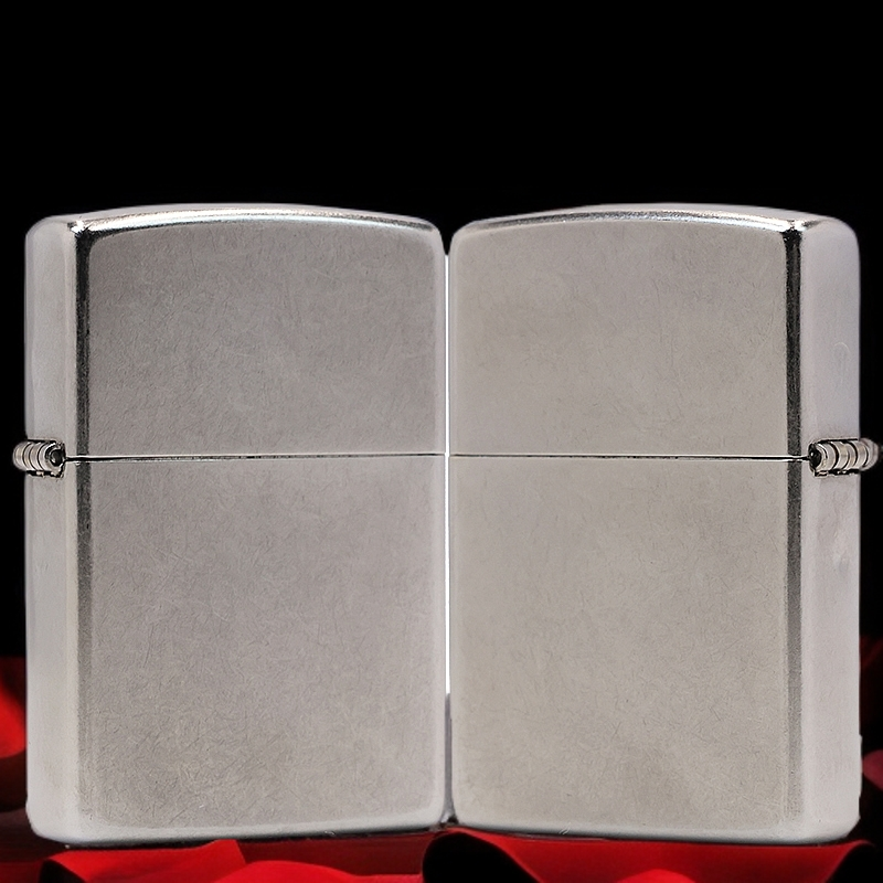 ZIPPO/之宝打火机207常规【花纱光板】正品煤油打火机放MBJ1