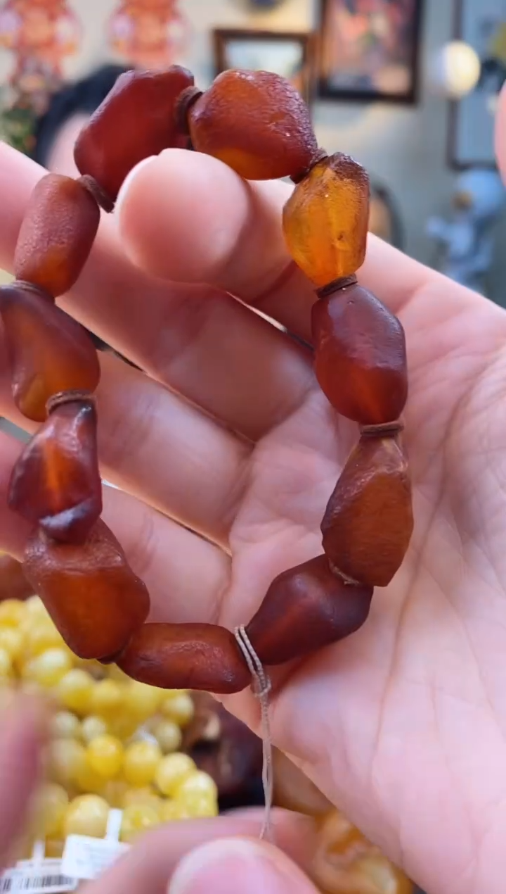 【闪购商品】琥珀手串未镶嵌吊坠