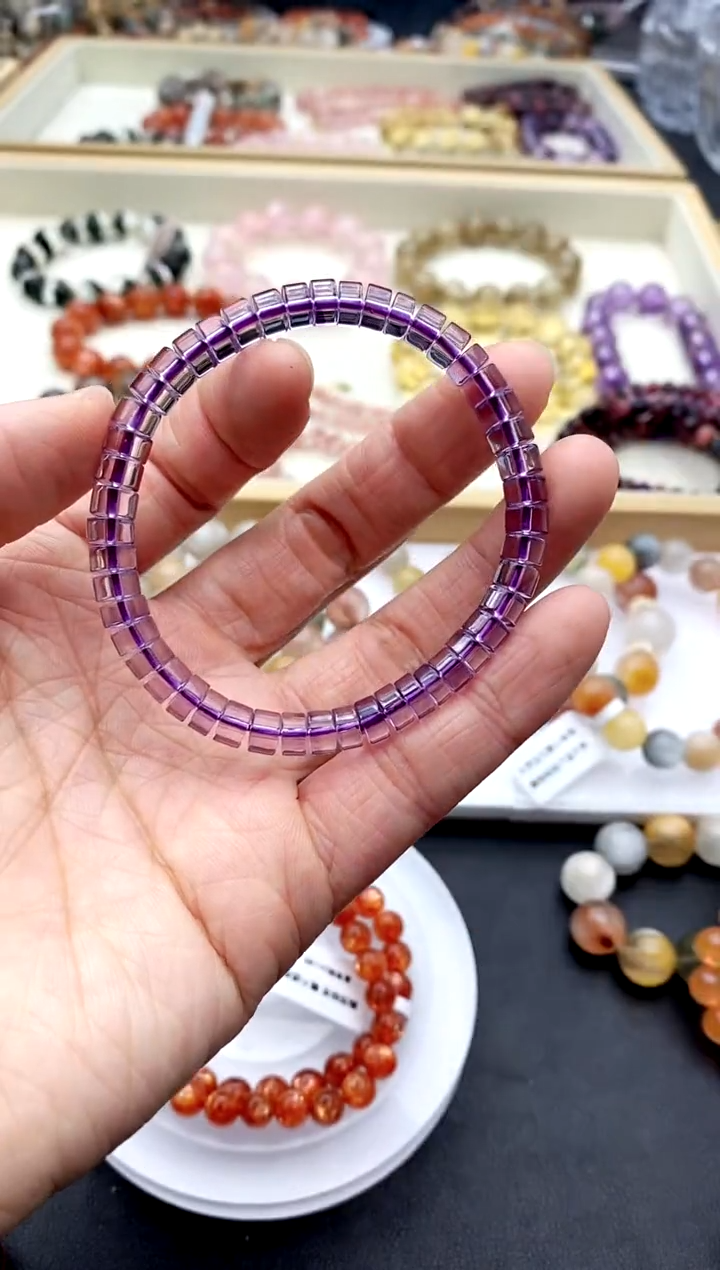 【闪购商品】手链未镶嵌水晶紫水晶