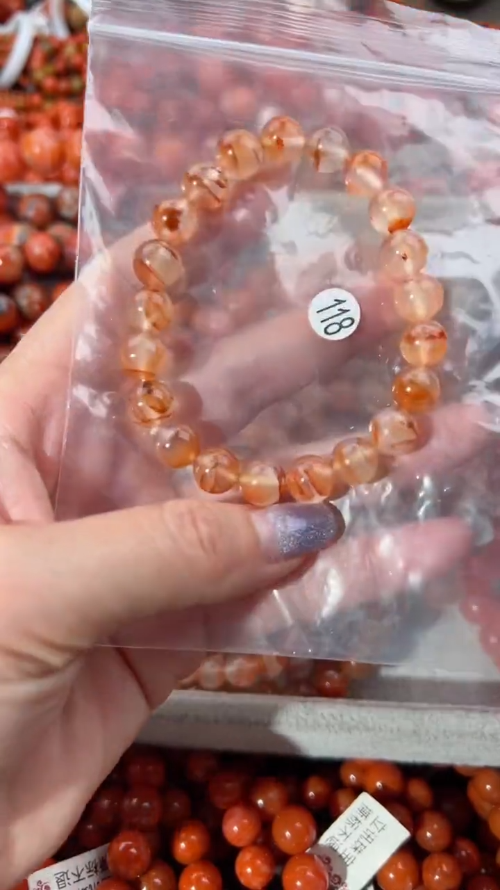 【闪购商品】南红玛瑙手串未镶嵌9