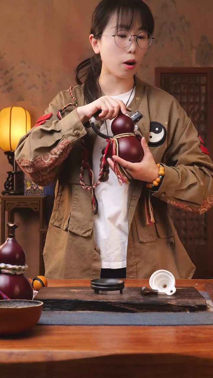 【闪购商品】145S号精品大漆葫芦防腐防渗装水茶酒