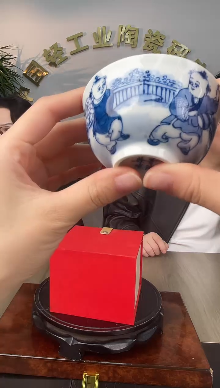 摆件瓷12/6/3景德镇