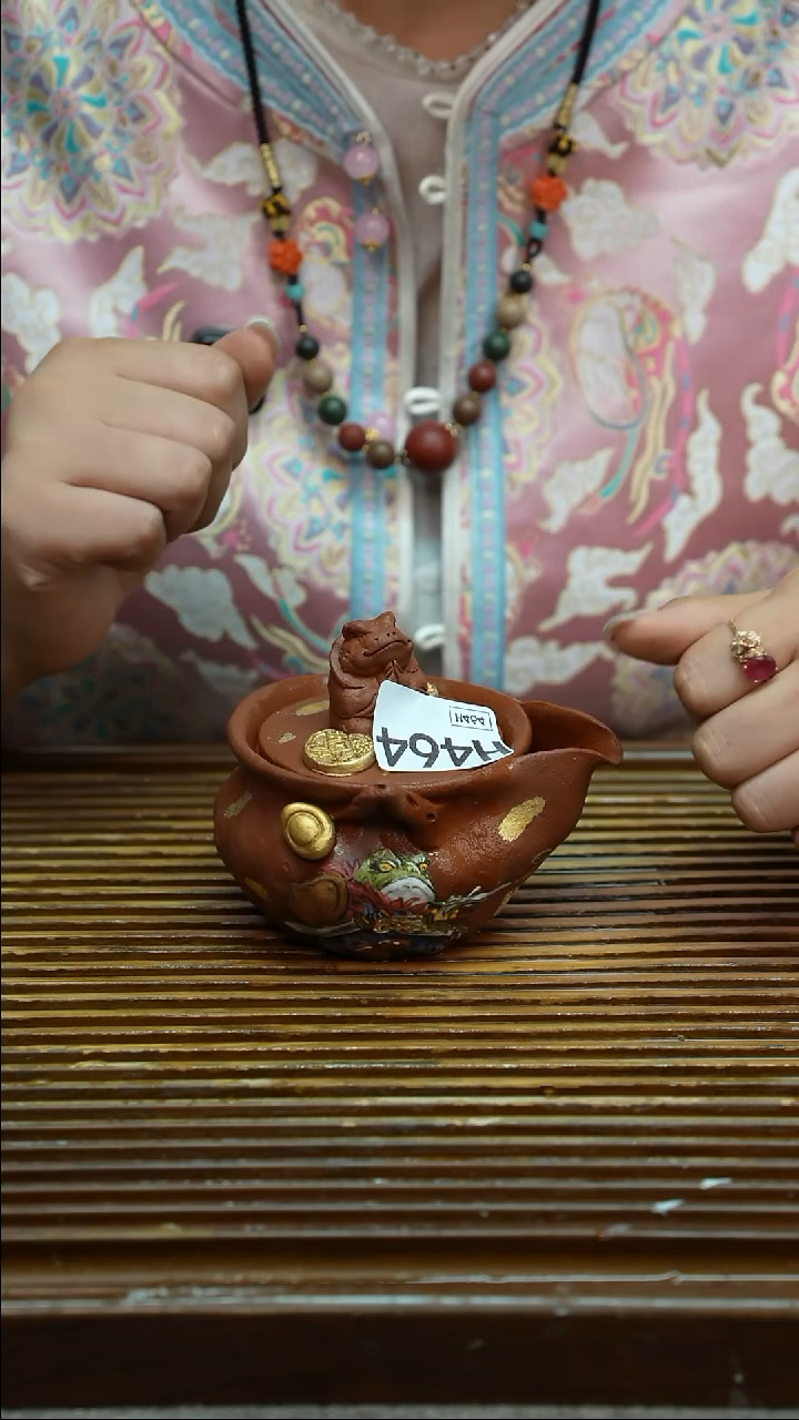 万古烧粗陶手工茶具