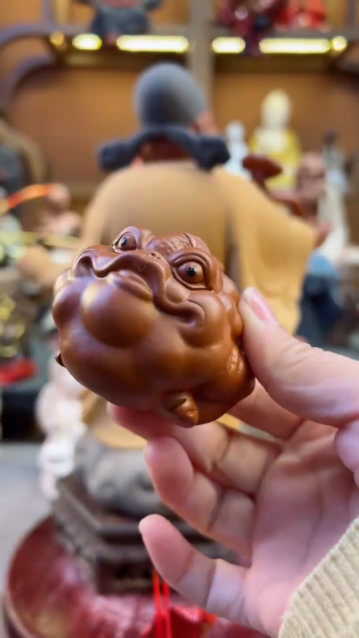 【闪购商品】紫砂茶宠器闵茶宠摆件