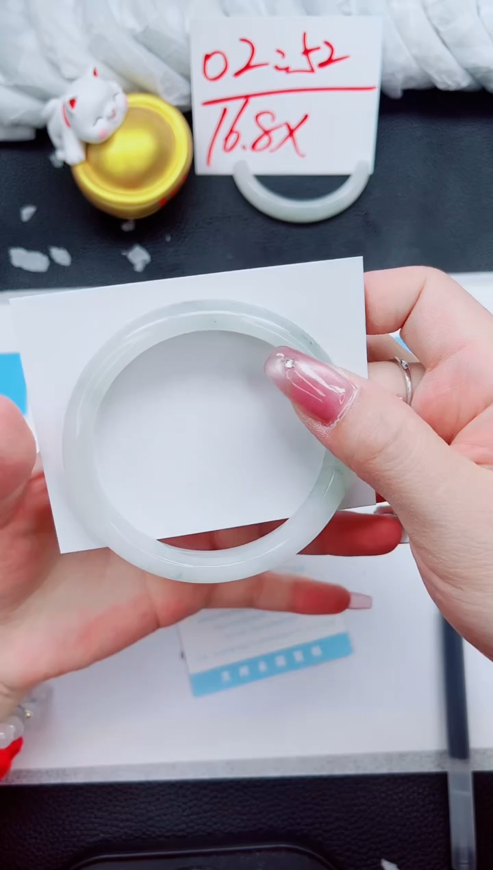 石英质玉未镶嵌手镯306-62.7