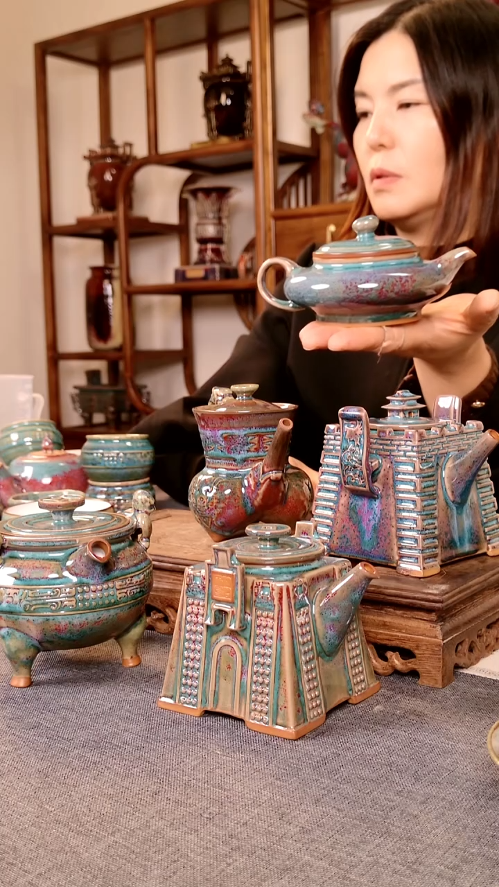 瓷片塔*班仰韶 华夏 虚扁 虎贲 许昌 土魂钧瓷